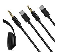 Linkidea Confezione da 2 cavi audio di tipo C compatibili con B S0lO 3.0, S0lO 2.0, Studio 3, Studio 2, Mix, S0lO HD, USB-C a 3,5 mm TRS Aux Cord (100 cm)