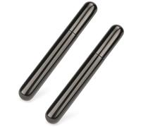 Linkidea Portasigari Tubo, Confezione da 2 Portasigari Portatile in Acciaio Inossidabile, Portasigari Singolo da Viaggio (Grigio Scuro)