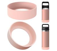 Linkidea - Confezione da 2 protezioni per borraccia compatibili con YETI Rambler Jr. Kids da 350 ml, Rambler Bottle da 350 ml/550 ml, Yonder da 560 ml(Rosa ghiaccio)