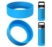 Linkidea - Confezione da 2 protezioni per borraccia compatibili con YETI Rambler Jr. Kids da 350 ml, Rambler Bottle da 350 ml/550 ml, Yonder da 560 ml(Blu)