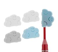 Linkidea Confezione da 4 cappucci protettivi portatili per spazzolino manuale, da viaggio, compatibili con Colgate, Gum, Brush Buddies (multi)