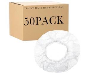 Linkidea Confezione da 50 coperture per elettrodomestici da cucina, trasparenti, elastiche, antipolvere, per friggitrice ad aria, forno, cuociriso, frullatore, ventilatore, piccoli elettrodomestici
