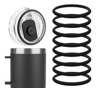 Linkidea Confezione da 8 guarnizioni di ricambio per bottiglie d'acqua compatibili con bicchiere YETI da 590 ml, tazza con cannuccia da 708,7 g, guarnizione in gomma a prova di perdite con pinzette