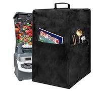 Linkidea Copertura antipolvere per frullatore, copertura portatile con cinghia da polso, copertura isolante per frullatore con scomparto, adatta per uso domestico e cucina, compatibile con Ninja