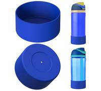 Linkidea Copertura protettiva per fondo della bottiglia d'acqua compatibile con Owala FreeSip 473,6 g, in silicone, antiscivolo (blu navy, confezione da 2)
