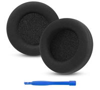 Linkidea Cuscinetti auricolari di ricambio per cuffie Corsair Virtuoso PRO, cuscinetti auricolari (tessuto a rete/nero)