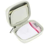 Linkidea custodia da viaggio per epilatore donna, borsa organizzatrice per rasoio in EVA rigida, compatibile con Philips Satinelle & Braun Silk-épil 3, custodia compatta e protettiva (Verde)