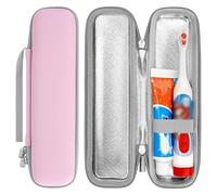 Linkidea Custodia da viaggio per spazzolino elettrico per bambini con rivestimento impermeabile, custodia rigida portatile per il trasporto, custodia protettiva compatibile con Philips Sonicare HX3601