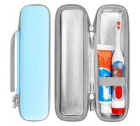 Linkidea Custodia da viaggio per spazzolino elettrico per bambini con rivestimento impermeabile, custodia rigida portatile per il trasporto, custodia protettiva compatibile con Philips Sonicare HX3601