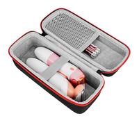 Linkidea Custodia da viaggio rigida da donna per rasoio elettrico e rasoio, custodia portatile compatibile con Philips Bodygroom 5000/6000/7000, Groomer 3000 (nero)