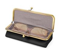 Linkidea Custodia extra large per occhiali da sole, in pelle vegana, organizer per occhiali da sole oversize, borsa morbida compatibile con Gucci GG0528S GG0900S (Nero)