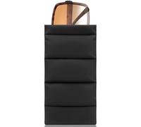 Linkidea Custodia imbottita per occhiali, Custodia grande per occhiali da sole, Borsa da viaggio per occhiali da vista, Compatibile con QUAY LEVEL OUT/TEMPO Carrera Champion Rayban Aviator Max (Nero)