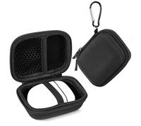 Linkidea Custodia per auricolari compatibile con Bose QuietComfort Earbuds II, ultra aperta, custodia di ricambio portatile rigida (nero)