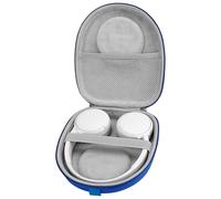 Linkidea Custodia per auricolari compatibile con Sony WH-CH520, WH-CH510, MDR-ZX310, Skullcandy Riff 2, custodia protettiva rigida di ricambio con cavo, caricatore (blu)