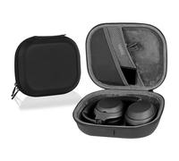 Linkidea Custodia per cuffie compatibile con Sony WH-1000XM4, WH-1000XM3, WH1000XM2, WH-XB900N, MDR-1000X, custodia protettiva rigida da viaggio con cavo, custodia per caricabatterie (nero)