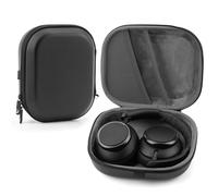 Linkidea Custodia per cuffie compatibile con cuffie ibride Anker Soundcore Q11i, Life Q20i, Life Q20, Q30, Q35, Borsa da viaggio rigida protettiva con cavo, custodia per caricabatterie (Nero)