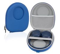 Linkidea Custodia per cuffie compatibile con JBL Tune 510BT/500/670NC, Live 400BT, T450, custodia da viaggio rigida protettiva con cavo, vano per caricatore (Blu)