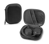 Linkidea Custodia per cuffie compatibile con Sony WH-1000XM6, WH-1000XM4, WH-1000XM3, WH-XB910N, MDR-1000X e altre, borsa da viaggio rigida protettiva con cavo, custodia per caricabatterie (nero)