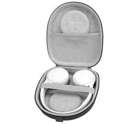 Linkidea Custodia per cuffie compatibile con Sony WH-CH520, WH-CH510, MDR-ZX310, Skullcandy Riff 2, custodia protettiva da viaggio rigida con cavo, caricabatterie (nero)