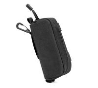 Linkidea Custodia per occhiali con gancio,Custodia per occhiali da sole con montatura grande,Borsa da viaggio per occhiali da vista compatibile con DIOR EverDior A1U 30Montaigne BU Missdior B1U(Nero)