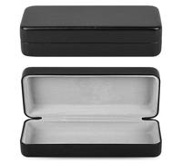 Linkidea Custodia per occhiali da sole con montatura grande, Borsa da viaggio per occhiali da vista, compatibile con DIOR EverDior A1U 30Montaigne BU Missdior B1U QUAY NIGHTFALL (Nero)