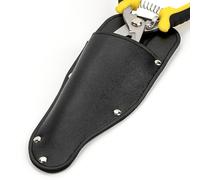 Linkidea Custodia protettiva per forbici da giardinaggio, custodia protettiva in pelle PU, per piccole forbici da giardinaggio e cesoie da potatura, custodia per attrezzi da appendere per potatori da