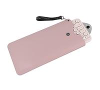 Linkidea Custodia protettiva per tastiera in similpelle vegana compatibile con Logitech K380, Logitech Pebble Keys 2 K380s, Logitech Keys-to-GO 2, Magic Keyboard (Rosa)