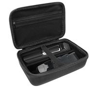 Linkidea Custodia rigida da viaggio per Body Trimmer, compatibile con Philips Bodygroom Serie 5000 e Manscaped Lawn 3.0-5.0; custodia protettiva con tasca a rete per accessori (Nero)