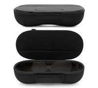 Linkidea Custodia rigida extra large per occhiali da sole con copertura magnetica, organizer per occhiali da sole oversize compatibile con RayBan RB4401D/RBS0101S/RB4098/RB3825 (XXL/nero)