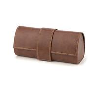 Linkidea Custodia rigida per occhiali da sole extra large, organizer portaocchiali da sole oversize compatibile con RayBan 0RB3025/0RB4391D/0RB4392D BOLON BL3209 (XXL/Marrone)