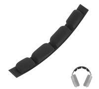 Linkidea Fascia di ricambio in tessuto a rete compatibile con cuffie Sennheiser HD600, HD580, HD650, HD660S, parti di riparazione del coperchio superiore (nero)