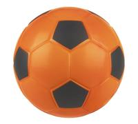 Linkidea Pallone da calcio in schiuma, misura 4, super morbido, per interni, perfetto per i bambini a casa o per principianti (arancione)