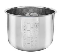 Linkidea Pentola interna di ricambio per pentola per riso, pentola a pressione in acciaio inossidabile 304, lavabile in lavastoviglie, ricambio compatibile con Instant Pot Duo 7 in 1 da 6 litri