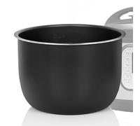 Linkidea Pentola interna in lega di alluminio da 6 litri, compatibile con la pentola a pressione Instant Pot Duo 7-in-1, con inserto antiaderente per la cottura