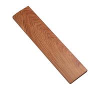 Linkidea Poggiapolsi ergonomico per ufficio, computer, laptop, compatibile con tastiere Logitech, Razer, Glorious TKL, palissandro, rustico, rosso, solido, antiscivolo, ergonomia