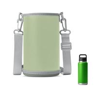 Linkidea Porta bottiglia d'acqua con base rigida compatibile con bottiglie YETI Rambler da 1020,6 g/1304,1 g, a bocca larga 907,2 g/1134 g, Owala FreeSip, borsa per bottiglie d'acqua