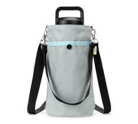 Linkidea Portaborraccia compatibile con YETI Rambler Bottle da 18oz/26oz, Owala FreeSip da 24oz, portaborraccia con tracolla, Grigio