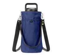 Linkidea Portaborraccia compatibile con YETI Rambler Bottle da 18oz/26oz, Owala FreeSip da 24oz, portaborraccia con tracolla, Blu Navy