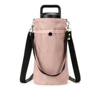 Linkidea Portaborraccia compatibile con YETI Rambler Bottle da 18oz/26oz, Owala FreeSip da 24oz, portaborraccia con tracolla, Rosa