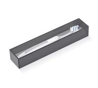 Linkidea portaspazzolino in acrilico con pietra di diatomite, organizer da cassetto per bagno con foro di drenaggio, compatibile con Colgate Extra Clean e Oral-B CrossAction (Grigio)