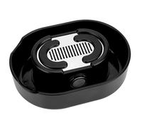 Linkidea Rasoio Risciacquatore e Pulitore, Lava Rasoio Portatile, Strumento da Barba Unisex, Compatibile con Gillette SkinGuard, Fusion 5 ProGlide, Dorco Pace 6 Pro, Harry's 5 Blade (Nero)