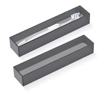 Linkidea set da 2 portaspazzolini in acrilico con pietra ad asciugatura rapida,organizer da cassetto per bagno con foro di drenaggio per spazzolini manuali,compatibile con Colgate e Oral-B (Grigio)