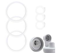 Linkidea Set di 3 guarnizioni per bottiglie d'acqua di ricambio per TAKEYA Actives 18oz/22oz/24oz/32oz/40oz, guarnizione in gomma a tenuta stagna con pinzette per tappi di bottiglia