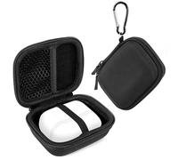 Linkidea Shield - Custodia per auricolari compatibile con Skullcandy Indy True, Jib True 2, Indy, Grind Fuel Bluetooth Ear Buds, custodia di ricambio rigida da viaggio con cavo di archiviazione (nero)