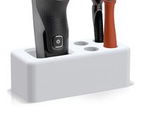 Linkidea Supporto di sicurezza per rasoio di sicurezza in terra di diatomea, supporto ad asciugatura rapida compatibile con Vikings Blade Chieftain, Merkur 34C HD, 38C, Shaving Revolution (bianco)