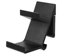 Linkidea Supporto doppio per controller, compatibile con PS5/PS4/Xbox One/Xbox 360/8BitDo Pro 2, supporto salvaspazio per controller di gioco, organizer per accessori da gioco (nero)