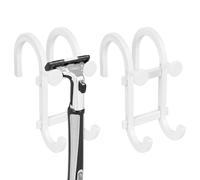 Linkidea Supporto per rasoio da doccia con portaoggetti in luffa, gancio per rasoio da bagno per Gillette ProGlide Power, Vector 3, Venus Platinum e ComfortGlide, colore: bianco
