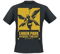 Linkin Park 20th Anniversary Unisex T-Shirt Nero 100% Cotone Regular