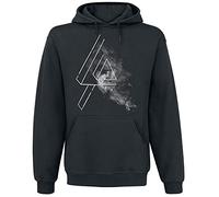 Linkin Park Archer Uomo Felpa con Cappuccio Nero 80% Cotone, 20% Poliestere Regular
