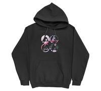 Linkin Park Felpa con Cappuccio Unisex per Adulti Zero Official Merch Quad Cover con Cappuccio, Nero, M